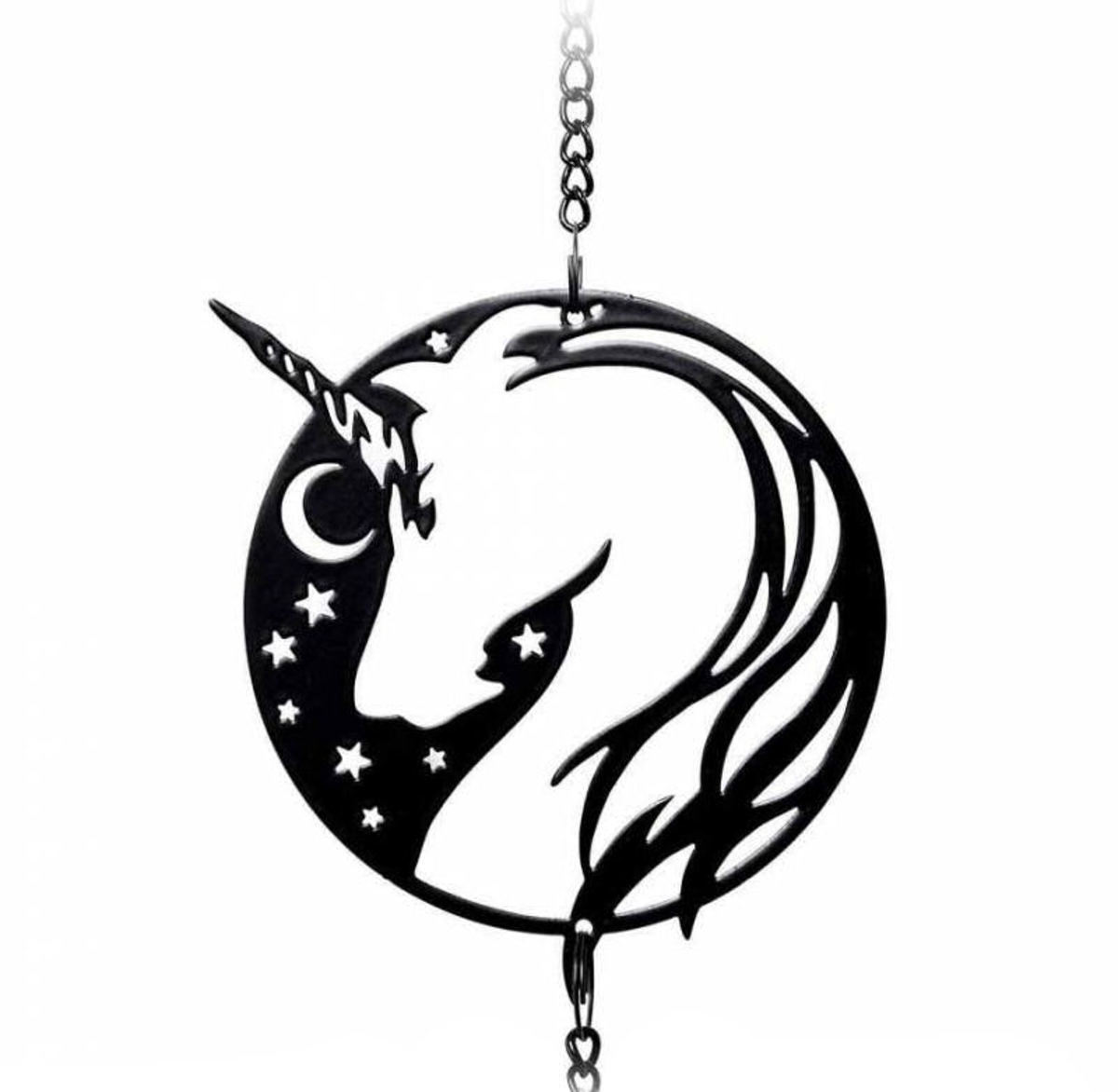 Carillon (décoration) ALCHEMY GOTHIC - Night Unicorn