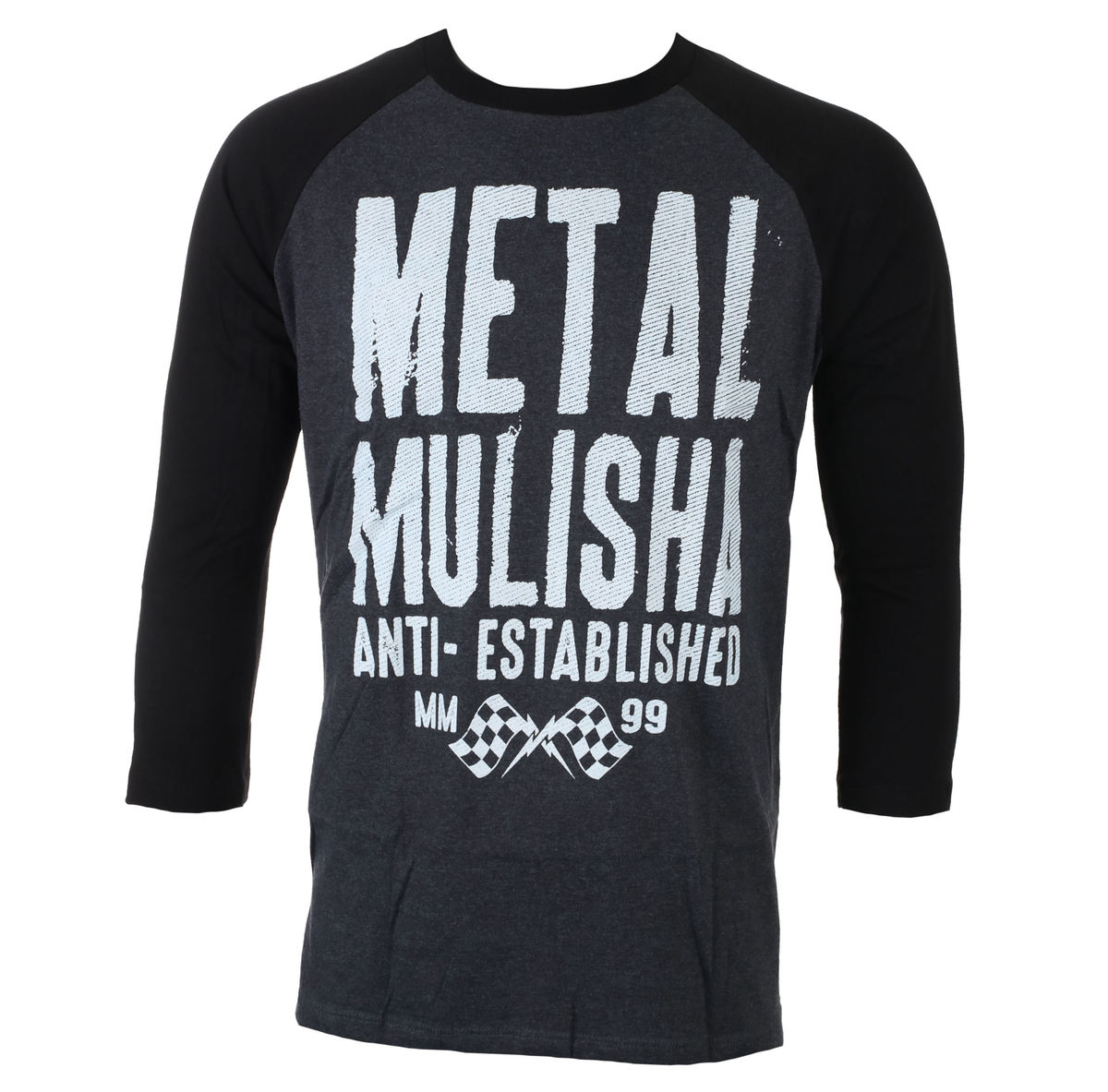 Tee-shirt Street Pour Hommes - FIRST RAGLAN L/S - METAL MULISHA - BLB_FA7519001.01 XXL