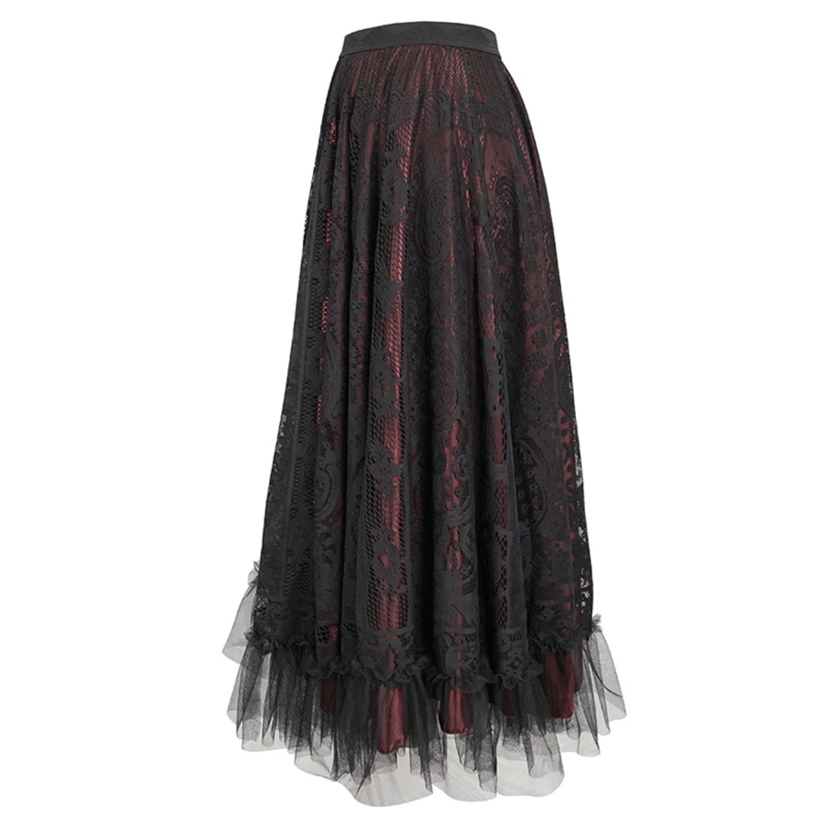 Jupe Pour Femmes DEVIL FASHION - VAMPIRE'S DESIRE MAXI 3XL-4XL