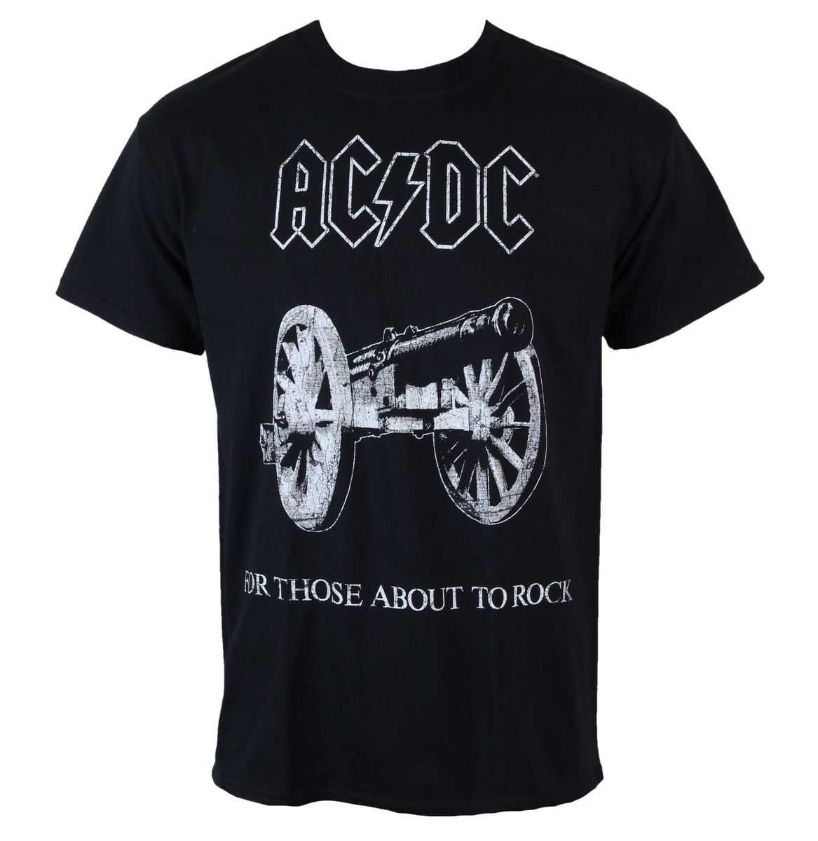 Tee-shirt Métal Pour Hommes AC-DC - For Those About To Rock - RAZAMATAZ - ST2014 L