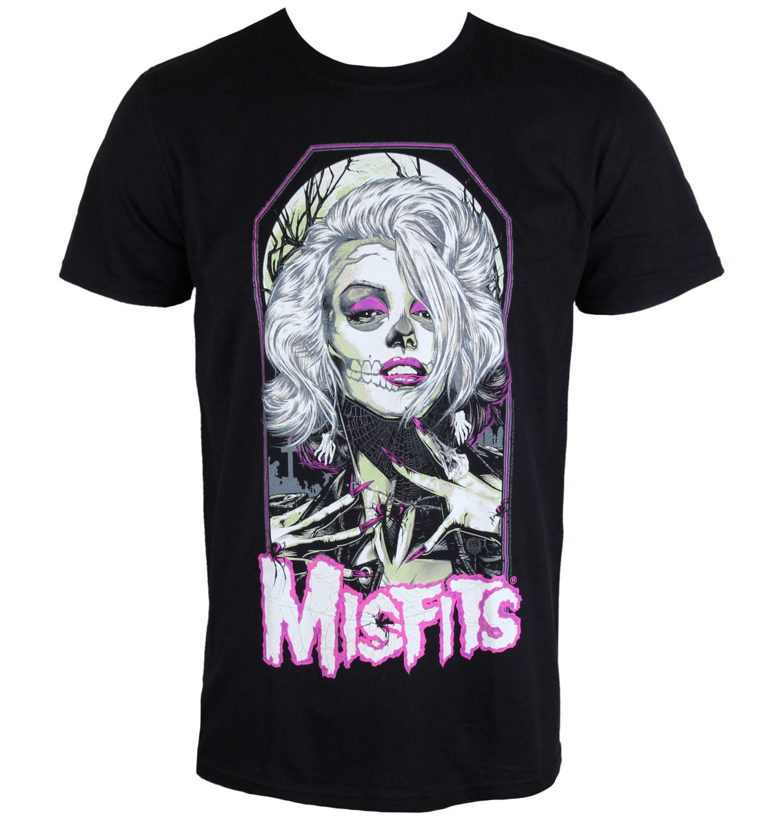 Tee-shirt Métal Pour Hommes Misfits - Original Misfit - PLASTIC HEAD - PH9712 L