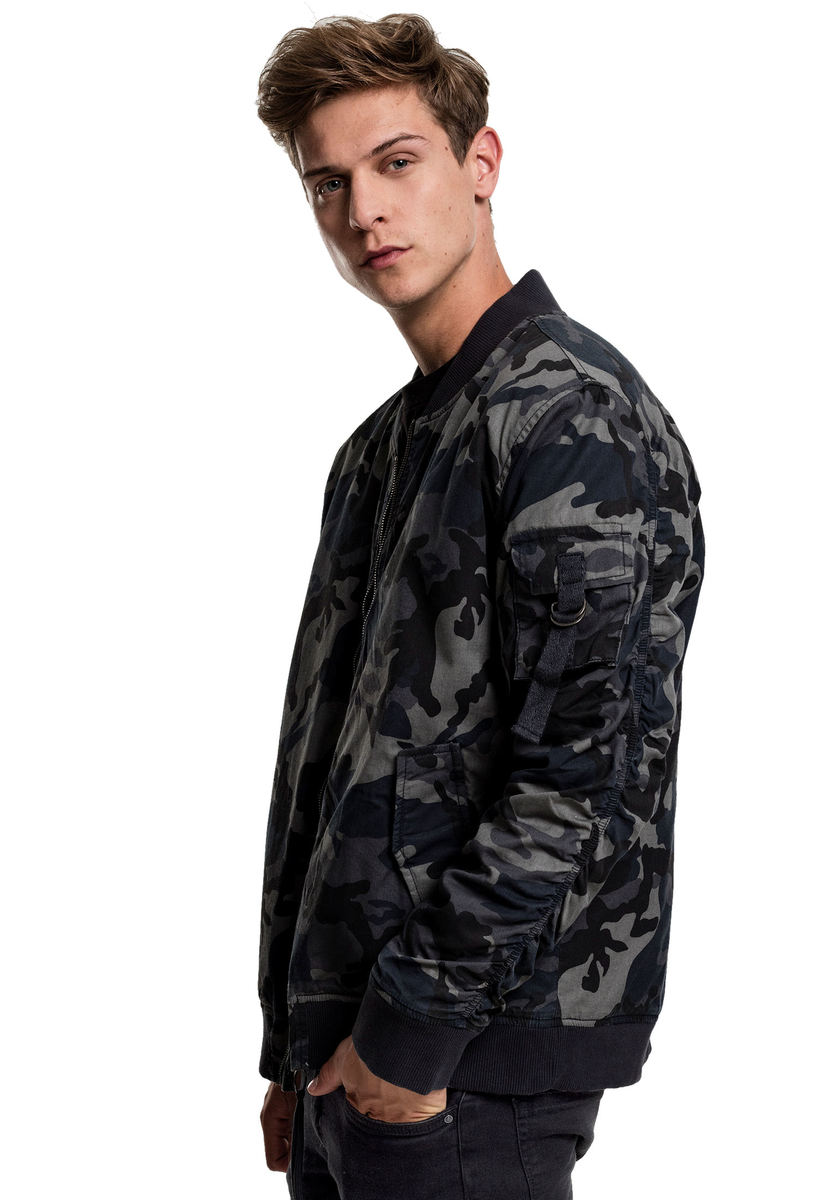 Veste Printemps / Automne - Vintage Camo - URBAN CLASSICS - TB1798-darkcamo S