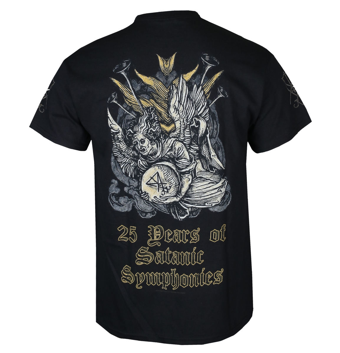 Tee-shirt Métal Pour Hommes Dark Funeral - 25 Years Of Satanic Symphonies - RAZAMATAZ - ST2273 S