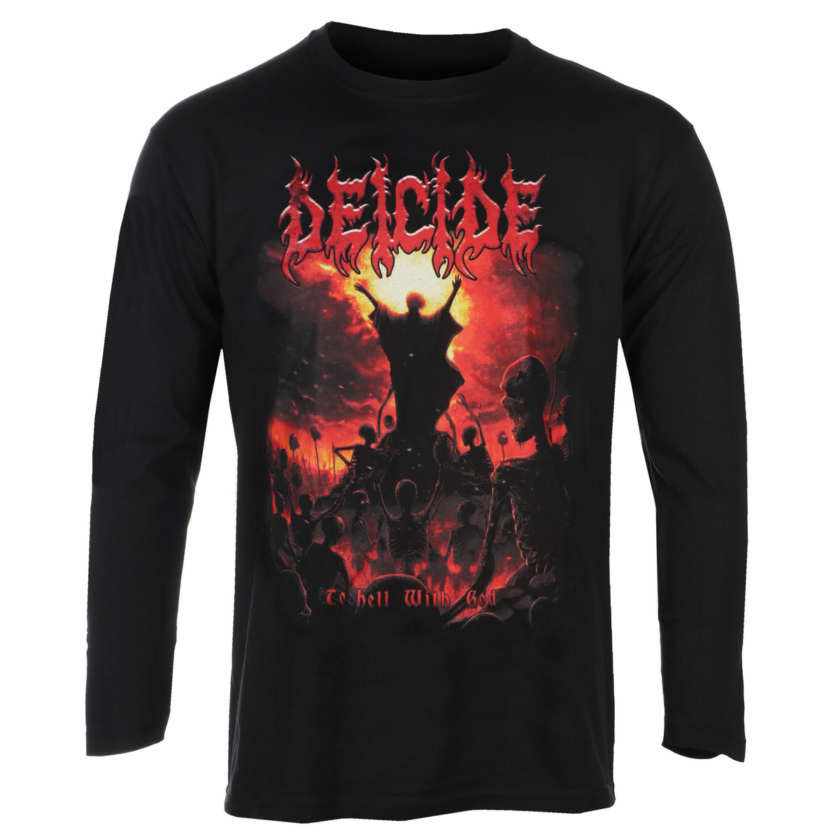 Tee-shirt Métal Pour Hommes Deicide - TO HELL WITH GOD - PLASTIC HEAD - PH12687LS S