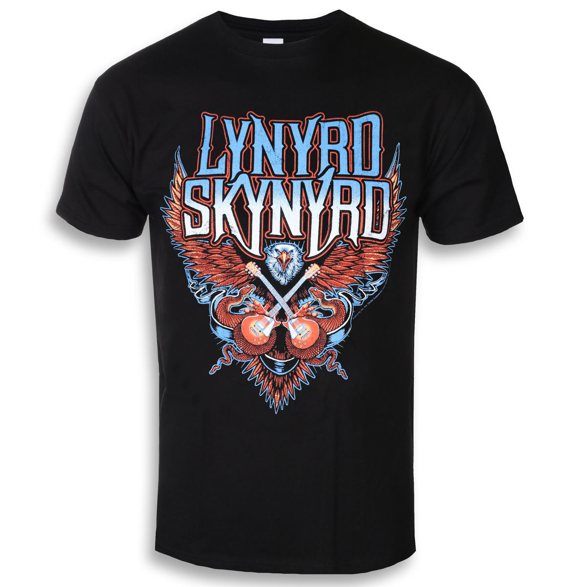 Tee-shirt Métal Pour Hommes Lynyrd Skynyrd - Crossed Guitars - PLASTIC HEAD - RTLS0126 PH13448 3XL