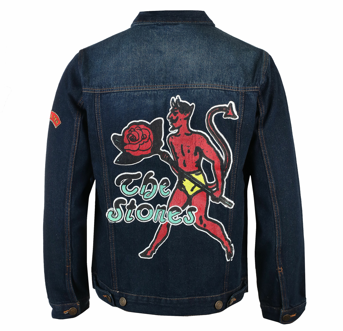 Veste pour homme Rolling Stones - Sympathy - DENIM - ROCK OFF M