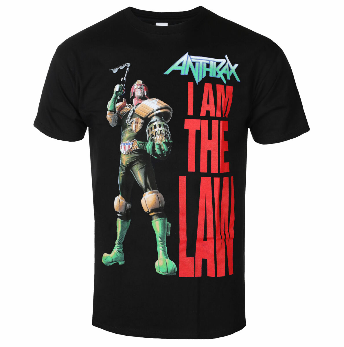 Tee-shirt Métal Pour Hommes Anthrax - I Am The Law - ROCK OFF - ANTHTEE04MB XL