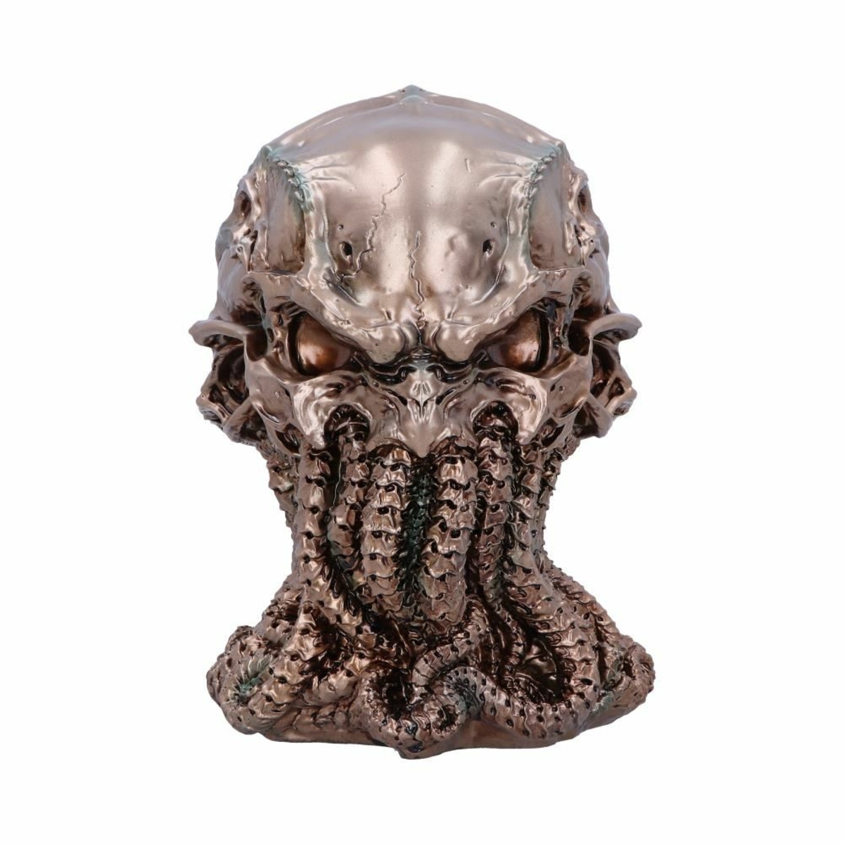 Figurine (décoration) Crâne De Cthulhu Bronze (JR)