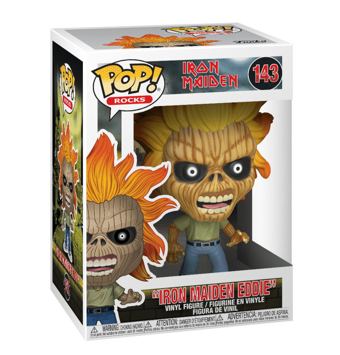 Figurine Iron Maiden - POP! - Squelette Eddie