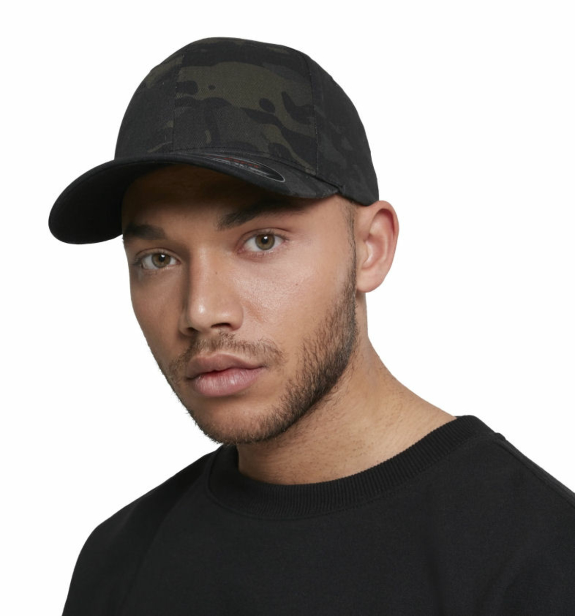 Casquette BRANDIT – Flexfit Multicam – 7045-black Multicam S / M