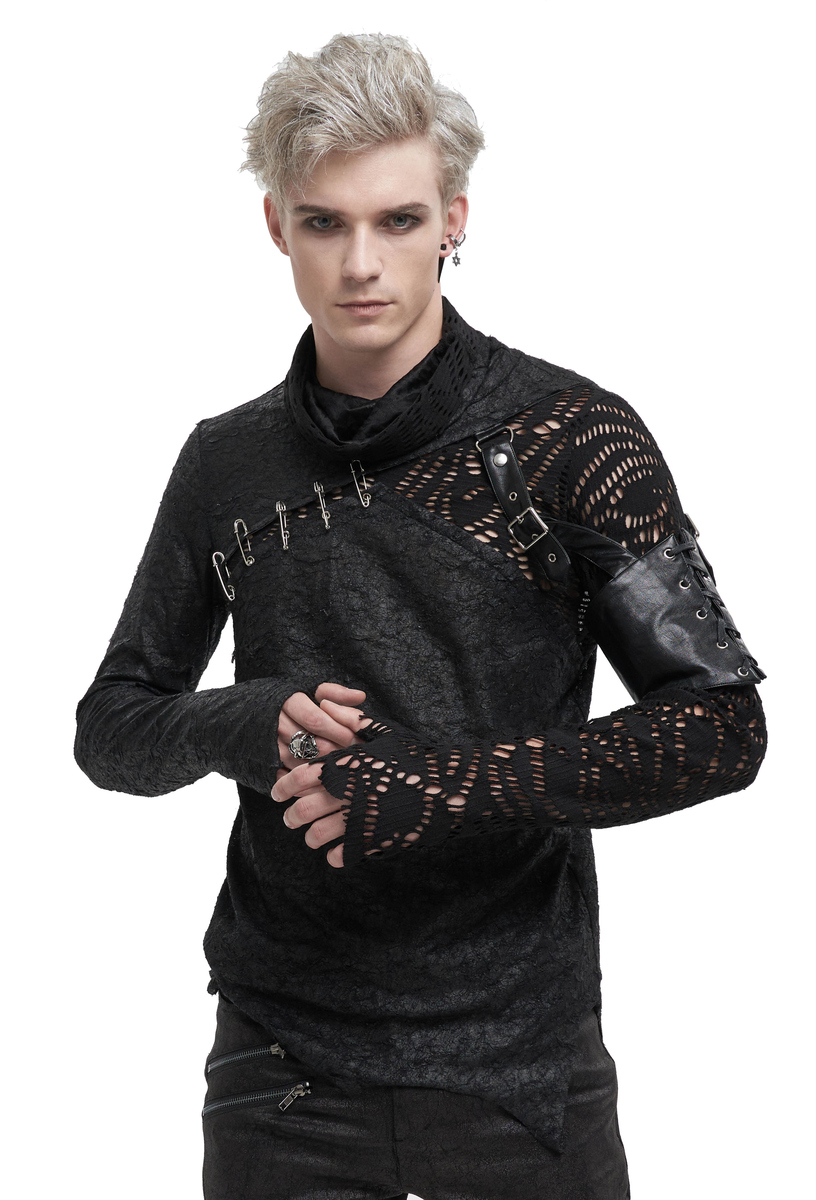 tee-shirt gothic et punk pour hommes - Punk - DEVIL FASHION - TT229 S