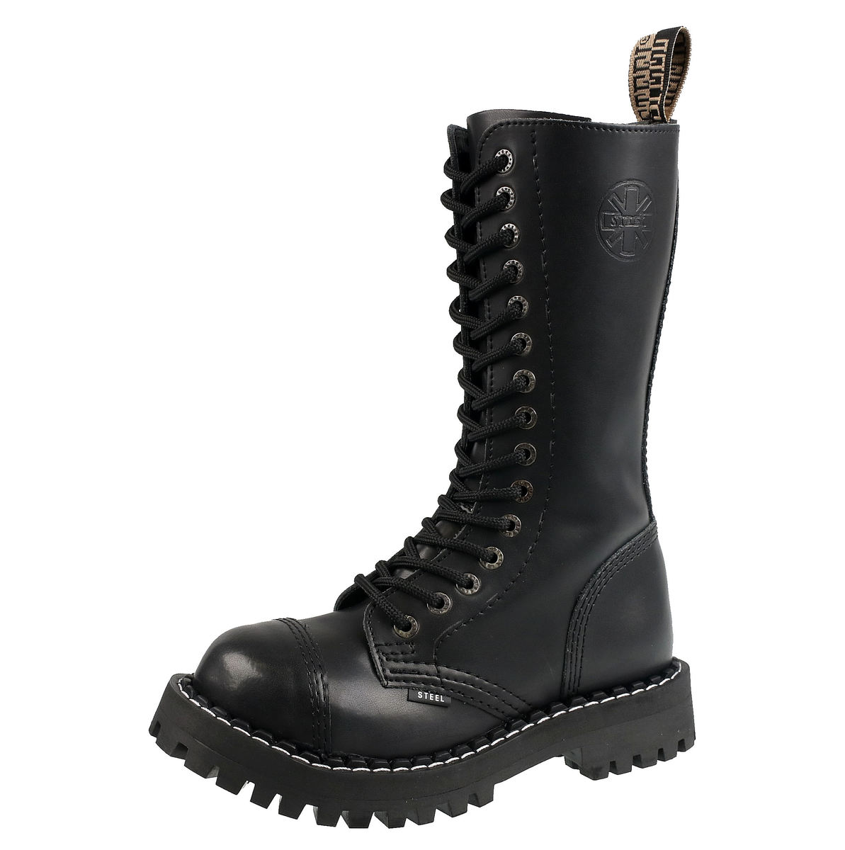 Bottes En Cuir Unisexe - STEEL - 135/136/Z 40