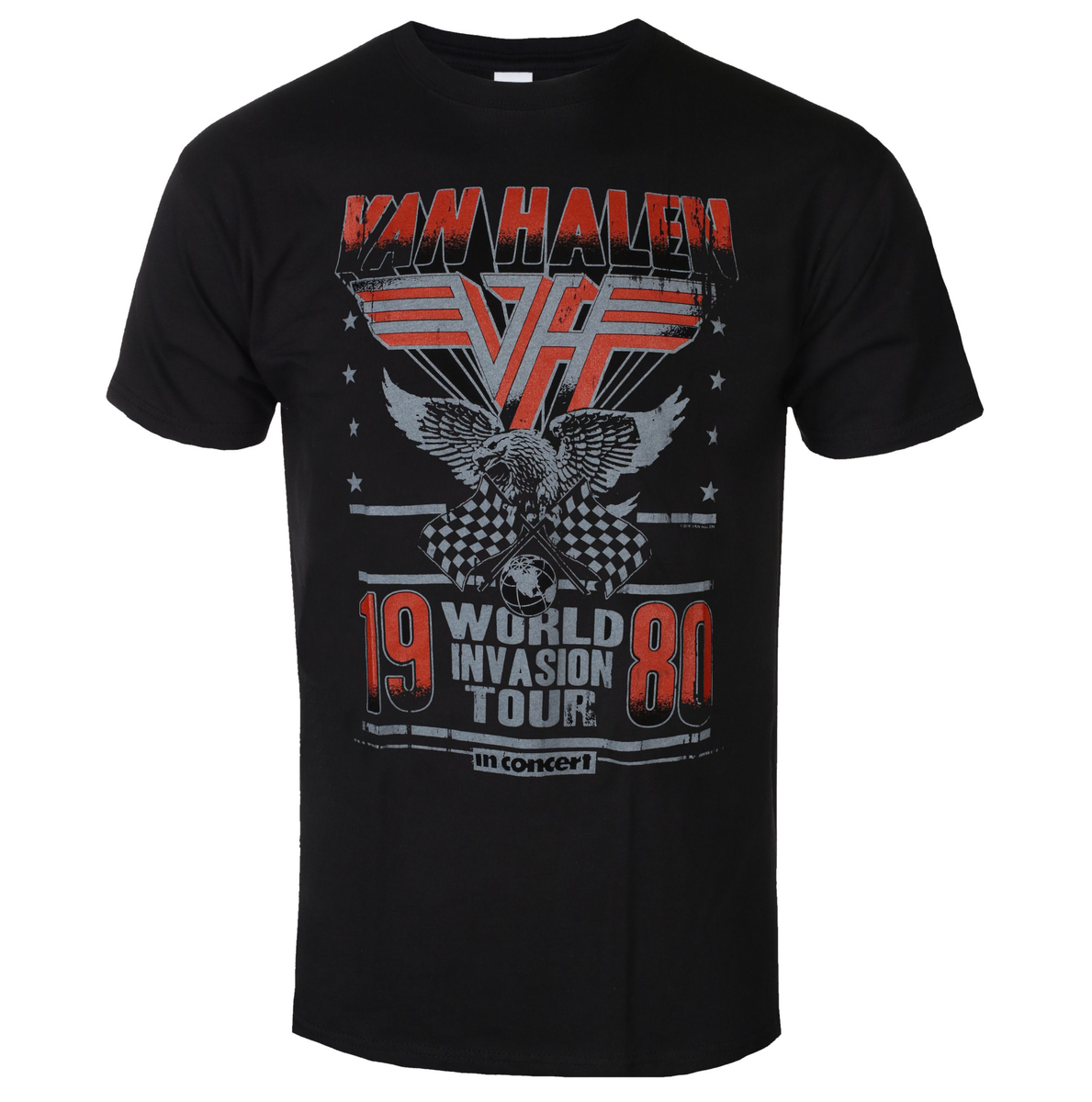 Tee-shirt Métal Pour Hommes Van Halen - Invasion Tour '80 - ROCK OFF - VHTS04MB XL