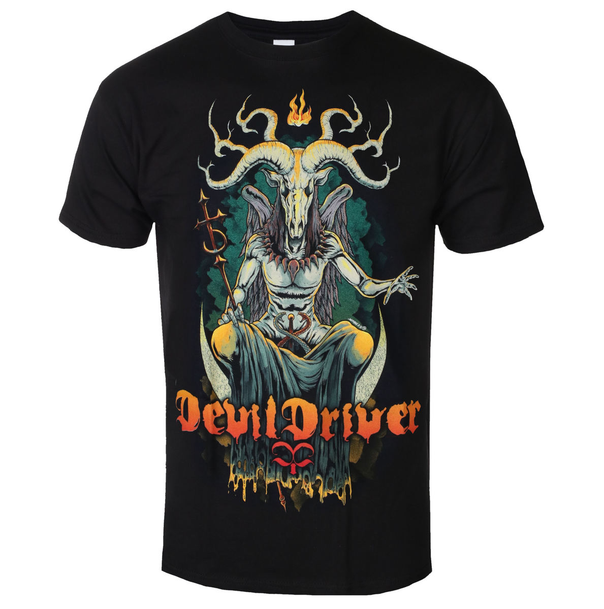 Tee-shirt Métal Pour Hommes Devildriver - Baphomet - NNM - RTDDTSBBAP XXL